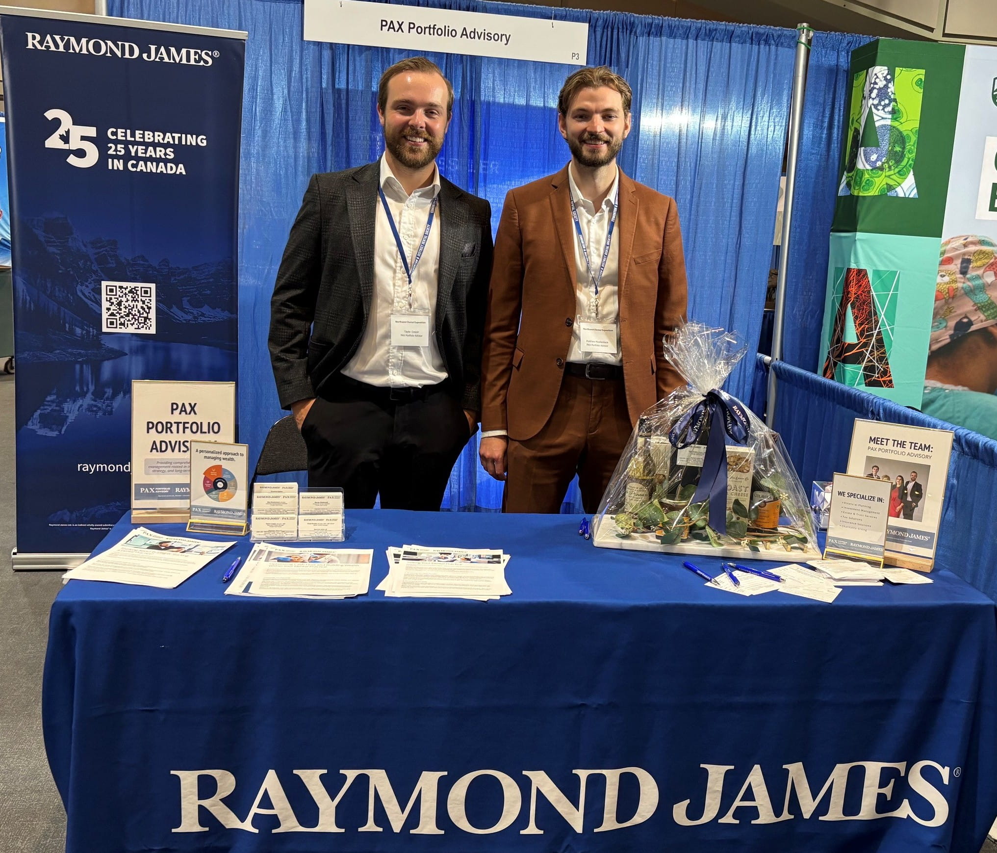 PAX Portfolio Advisory and Raymond James booth 